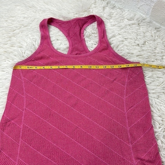 Lululemon Run: Swiftly Tech Racerback Heathered Jewelled Magenta - Picture 3 of 5